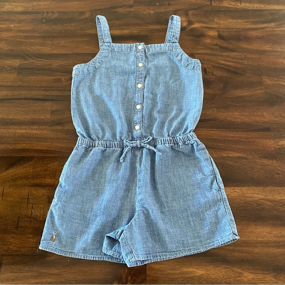 Ralph Lauren Denim Jeans Romper